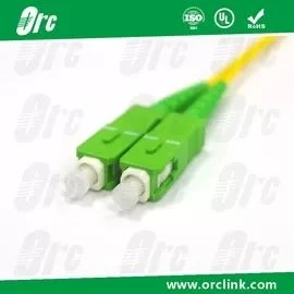 SM OS2 SC / APC Duplex Fiber Optic Pigtail